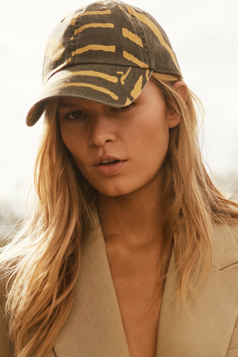 Printed baseball cap from H&M Studio spring-summer 2019 collection