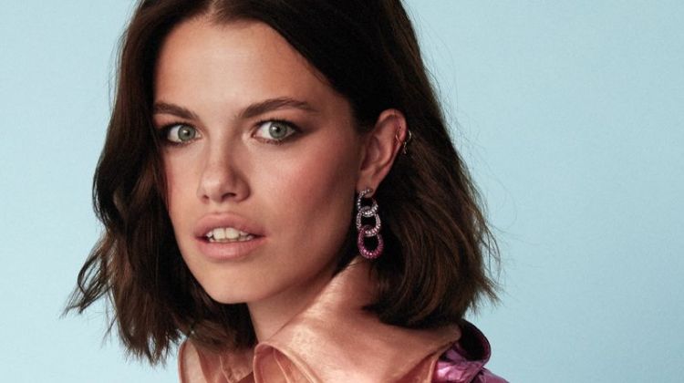 Hailey Clauson Models Statement Styles in Harper’s Bazaar Turkey