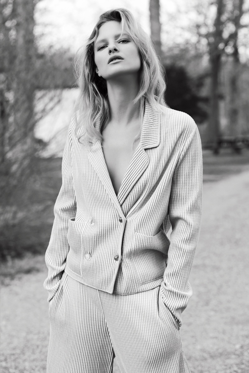 Hannah Holman Wears Elegant Styles for Grazia Italy