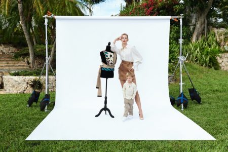 Karolina Kurkova Designs (and Models) Chic Strollers With Cybex