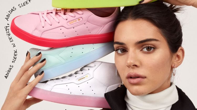 adidas Originals shows off the Sleek sneaker style with Kendall Jenner