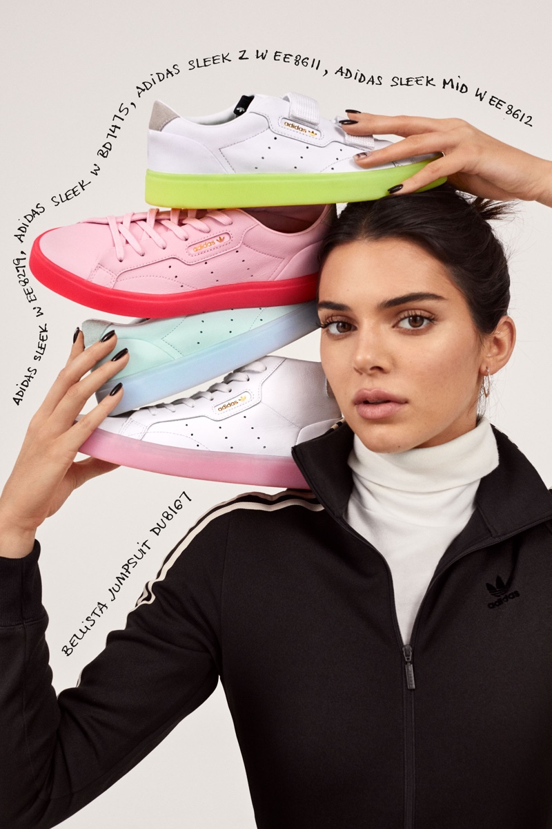 kendall jenner sleek adidas