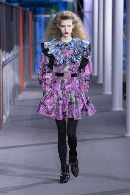 Look from the Louis Vuitton Women's Spring-Summer 2019 Fashion Show, by  Nicolas Ghesquière.