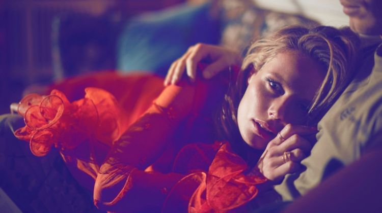 Marlijn Hoek Has a Spring Romance for IN Magazine Marlijn Hoek Has a Spring Romance for IN Magazine