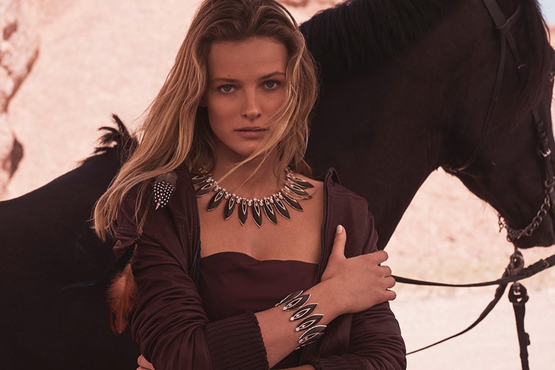 Edita Vilkeviciute stars in Messika Born to Be Wild campaign