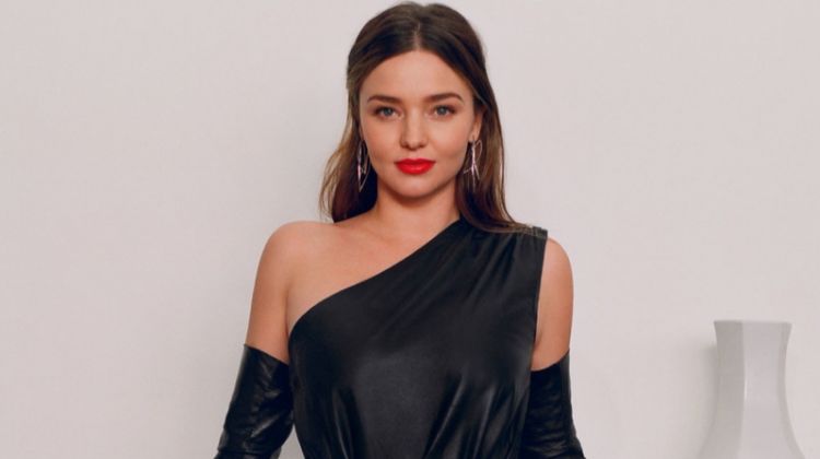 Miranda Kerr Poses in Sleek Fashions for InStyle