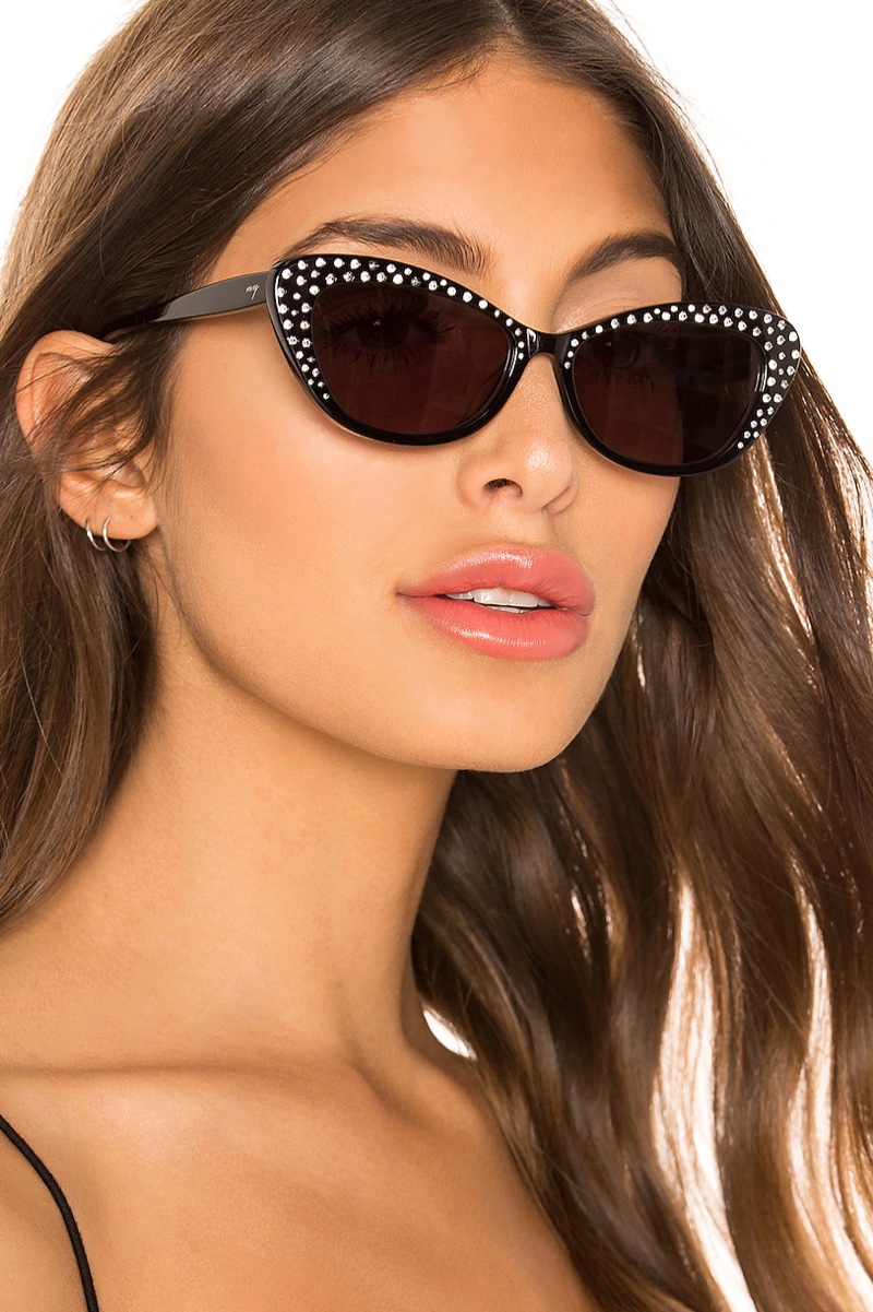 My My My Franky Sunglasses in Black Crystal $108