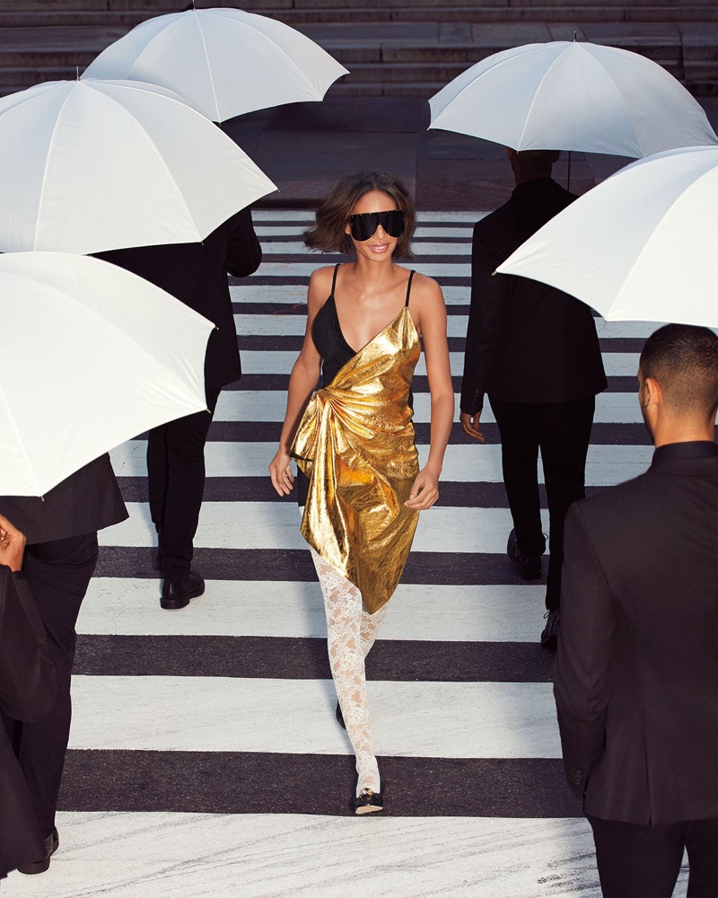 Joan Smalls stars in Neiman Marcus The Art of Fashion spring-summer 2019 campaign