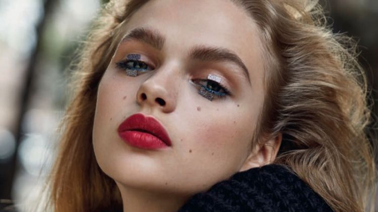 Pavla P Gets Her Closeup for Cosmopolitan Bulgaria Beauty