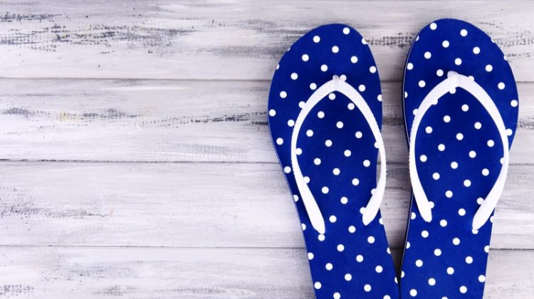 Polka Dot Sandals Flip Flops