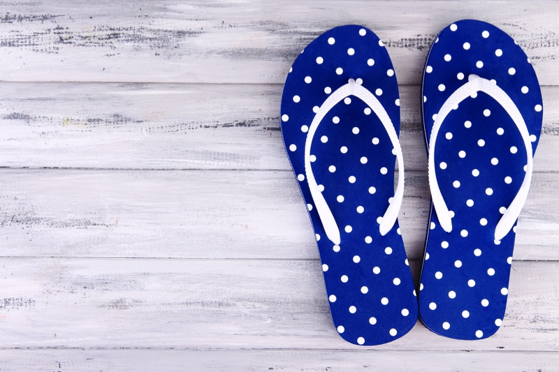 Polka Dot Sandals Flip Flops