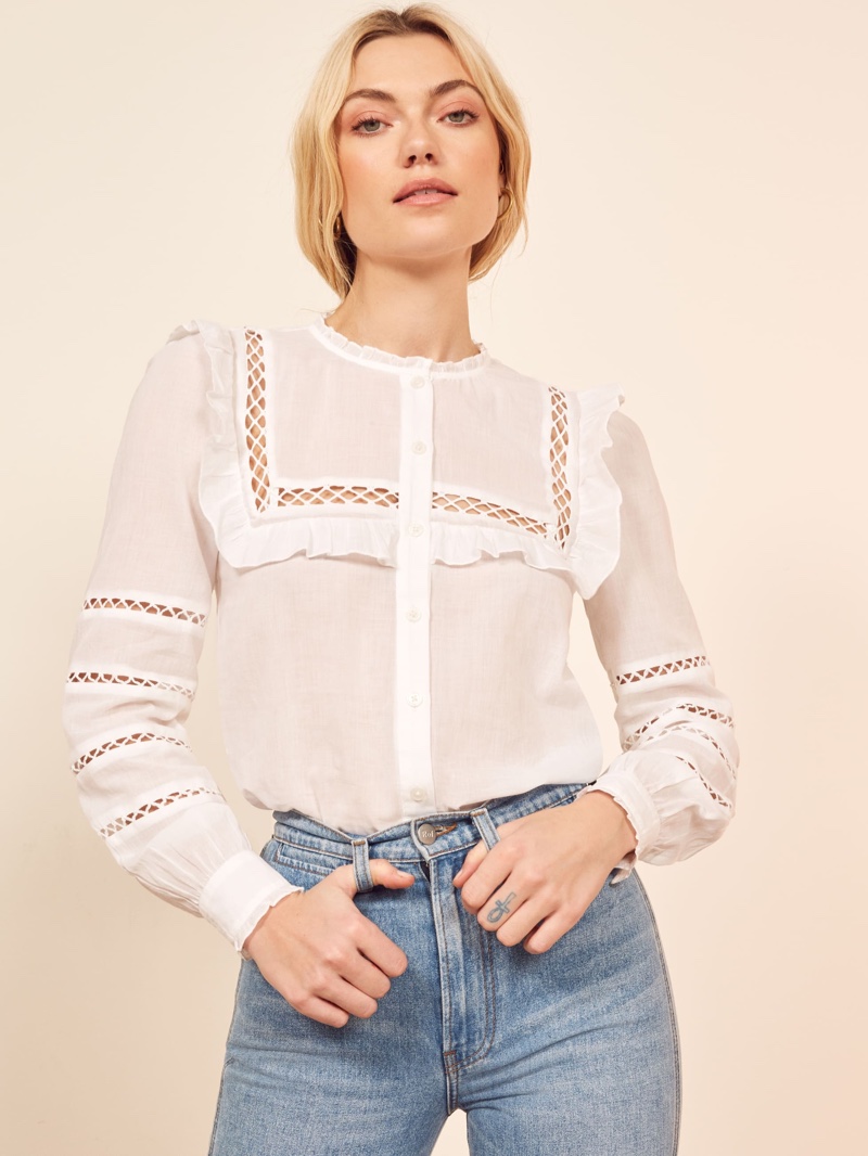 Reformation Rosey Top $148