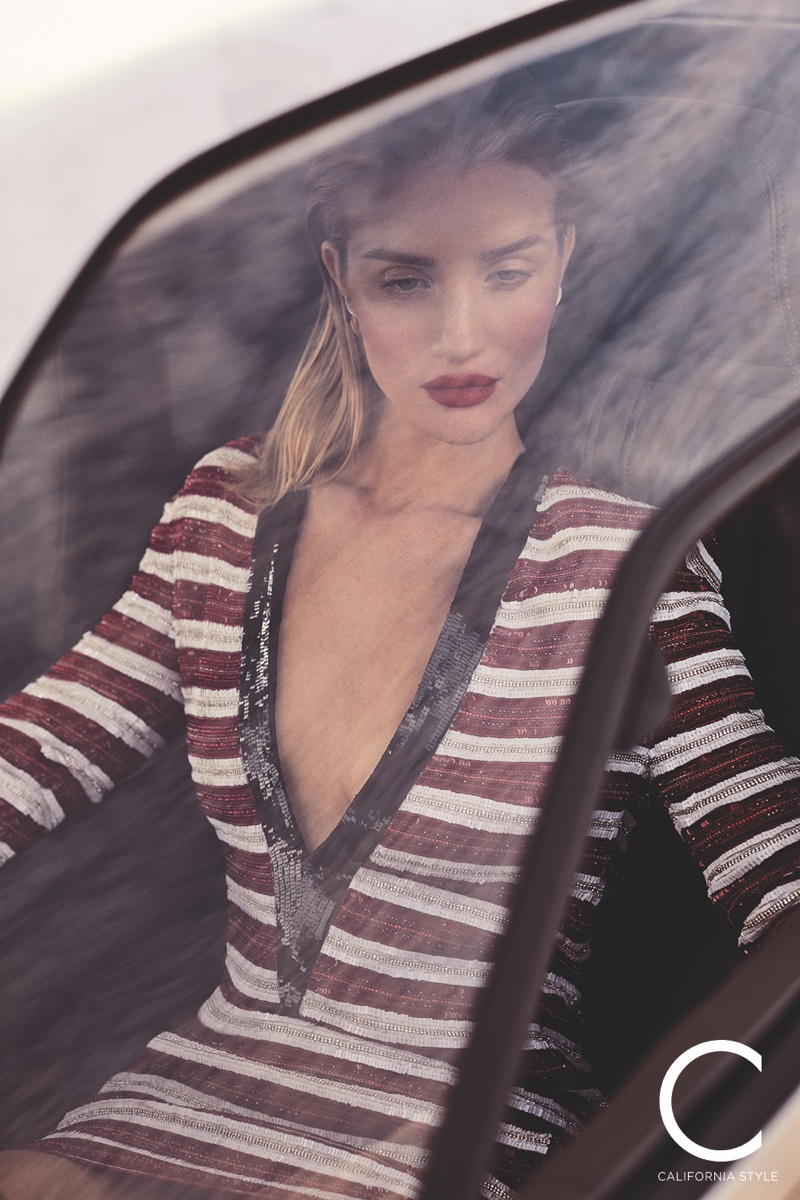 Rosie Huntington-Whiteley is a Desert Vixen for C Magazine
