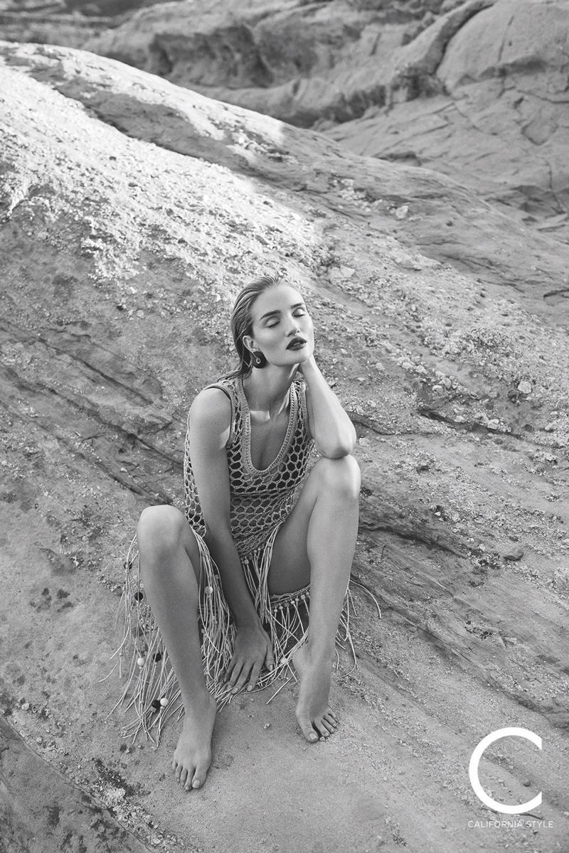 Rosie Huntington-Whiteley is a Desert Vixen for C Magazine