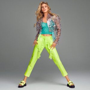 Stella Maxwell Staccato x Jeremy Scott Campaign