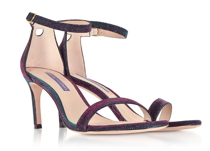 Stuart Weitzman Nunakedstraight Techno Nighttime Sandals $306 (previously $612)