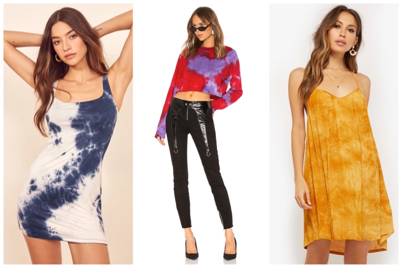 Tie-dye trend women fashion