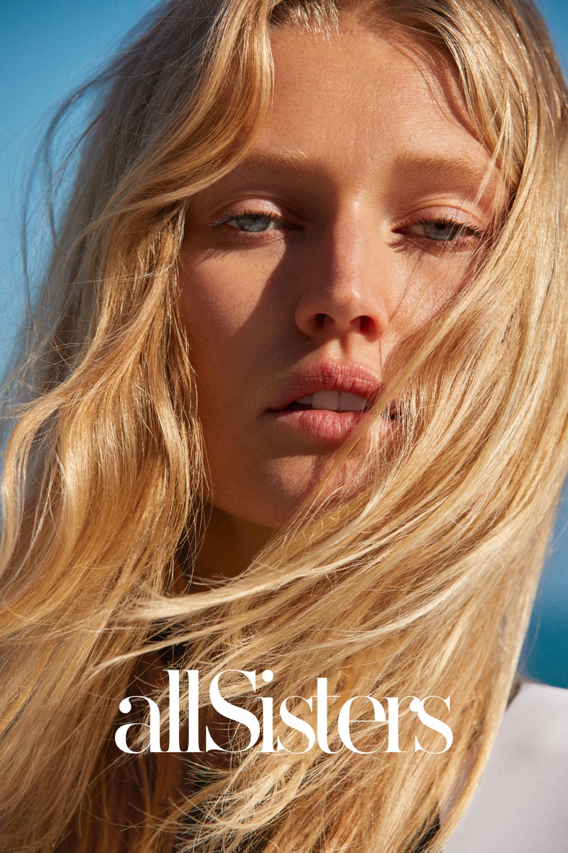 Toni Garrn stars in allSisters spring-summer 2019 campaign