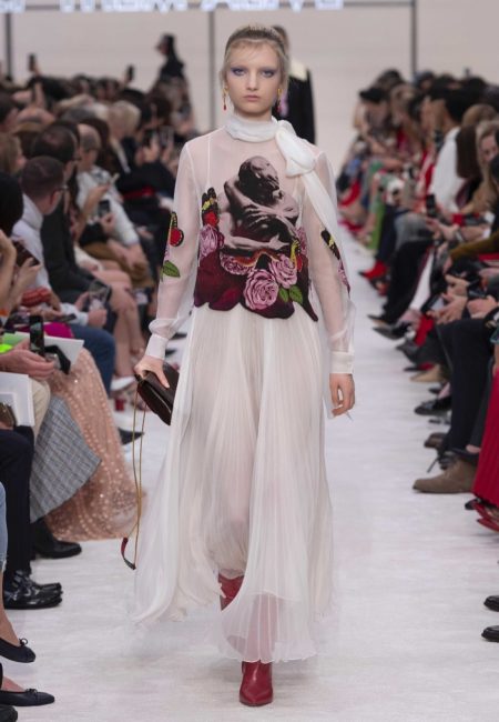 Valentino Delivers Romance for Fall 2019