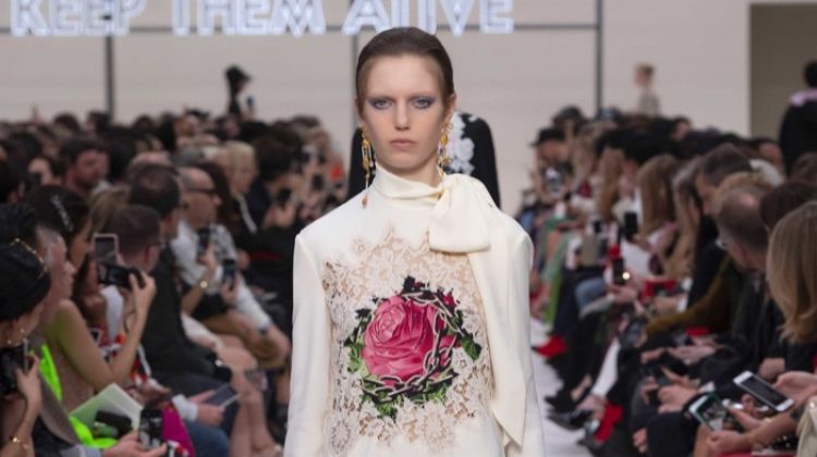 Valentino Delivers Romance for Fall 2019