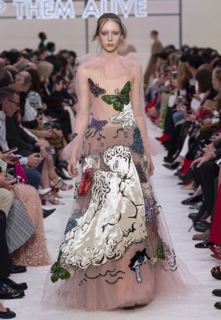Valentino Delivers Romance for Fall 2019