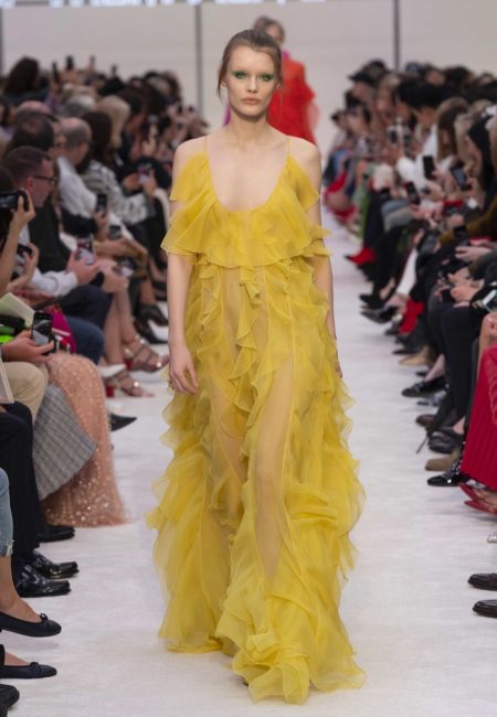 Valentino Delivers Romance for Fall 2019
