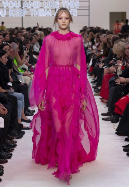 Valentino Delivers Romance for Fall 2019