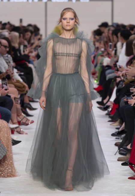 Valentino Delivers Romance for Fall 2019