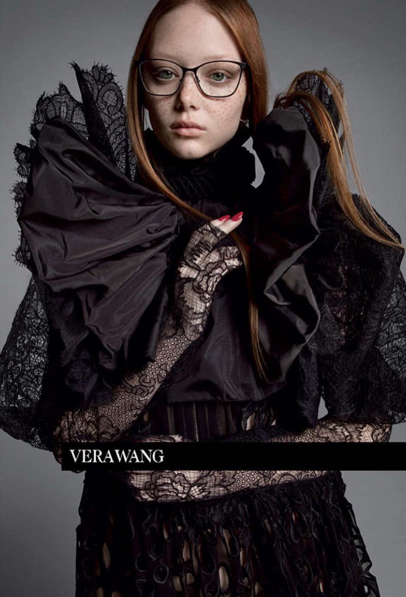 Sara Grace Wallerstedt fronts Vera Wang spring-summer 2019 campaign