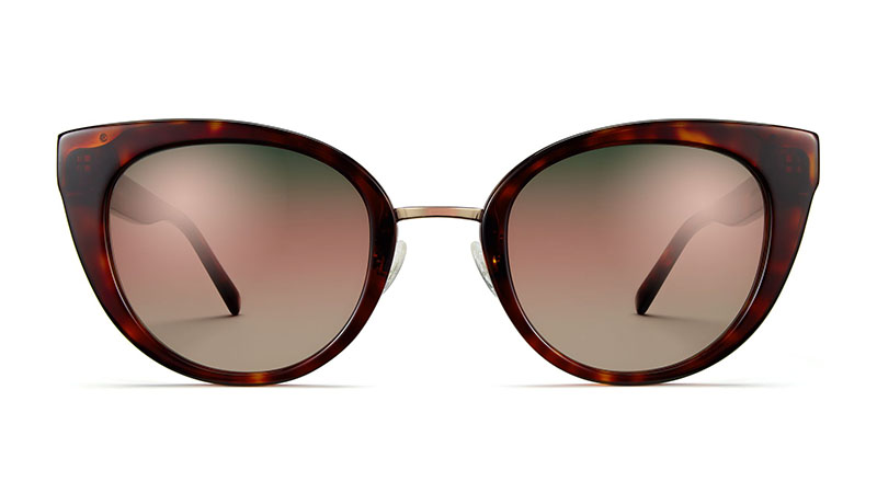 Warby Parker Celeste Sunglasses in Red Canyon with Riesling $145