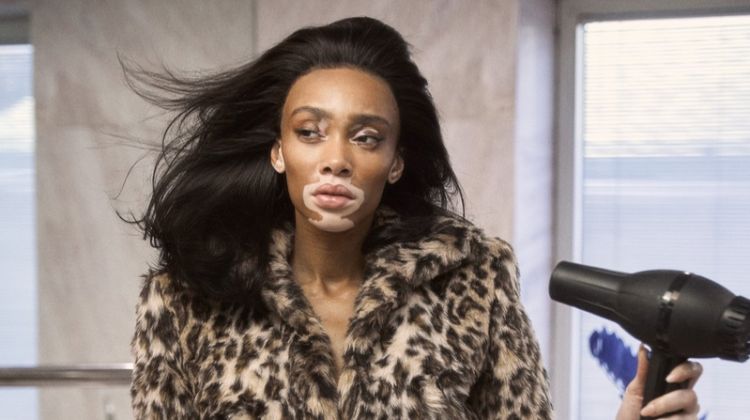 Winnie Harlow Wears Animal Prints in Harper’s Bazaar Taiwan