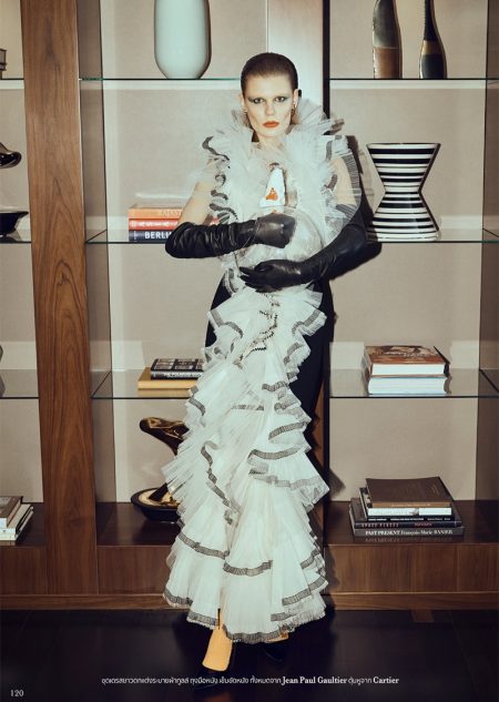 Alexandra Elizabeth Channels 1980's Luxe for L'Officiel Thailand Alexandra Elizabeth Channels 1980's Luxe for L'Officiel Thailand