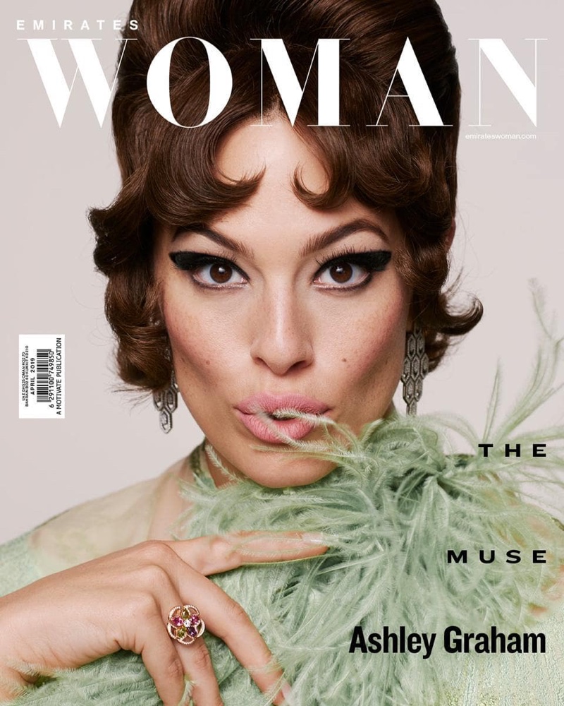 Ashley Graham on Emirates Woman April 2019 Cover