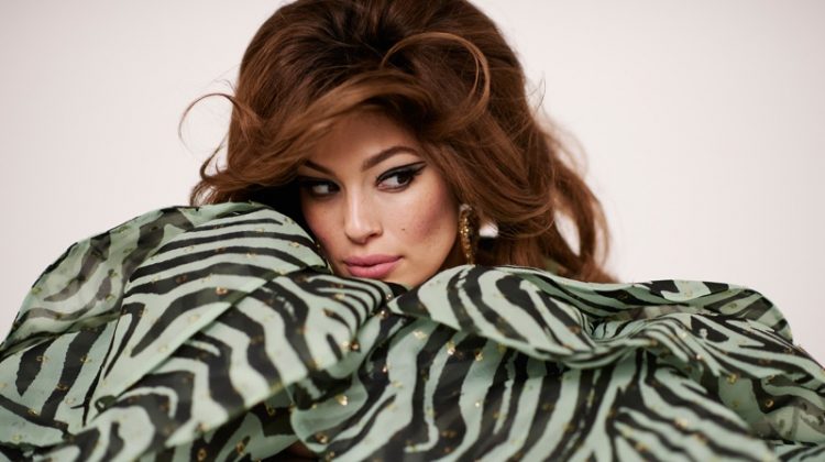 Ashley Graham Poses in Retro Styles for Emirates Woman