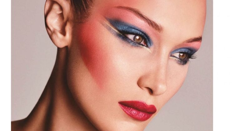 Bella Hadid Turns Up the Shine Factor for Vogue Japan