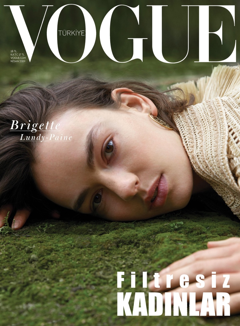 Actress Brigette Lundy-Paine on Vogue Turkey April 2019 Cover