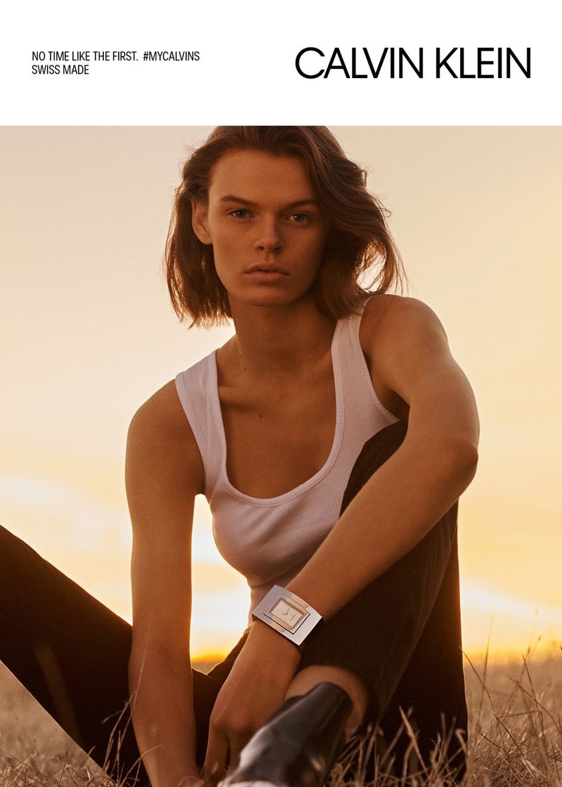 Calvin Klein Jewelry + Watches spring-summer 2019 campaign with Cara Taylor