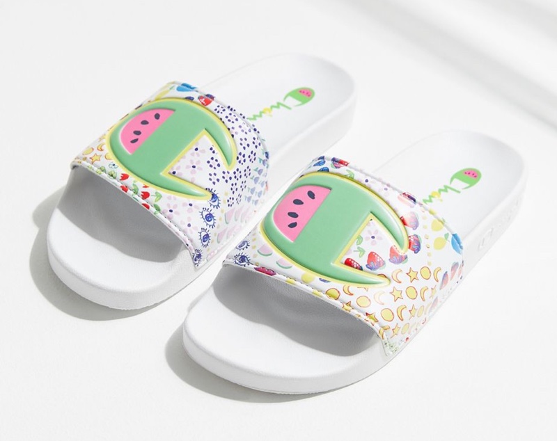 urban outfitters champion slides