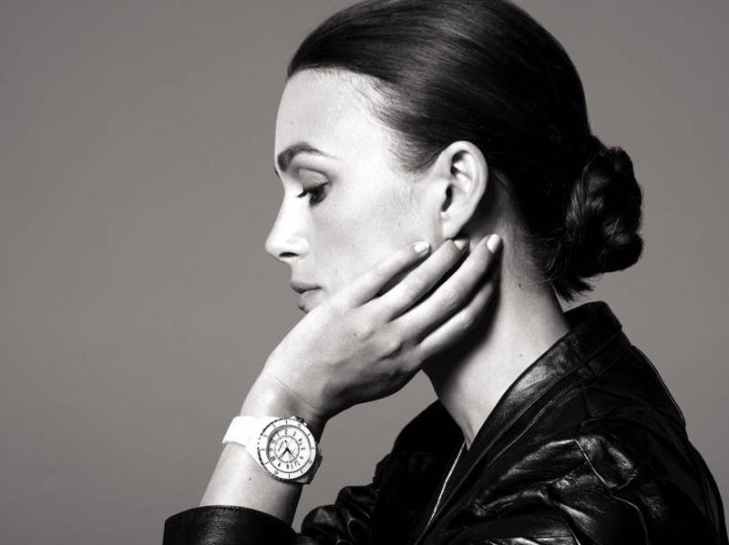 Keira Knightley fronts Chanel J12 Watch campaign