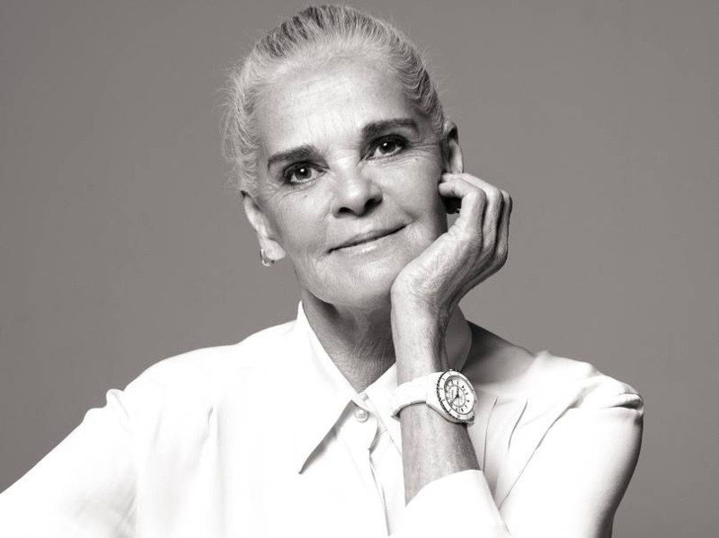 Ali MacGraw stars in Chanel J12 Watch campaign