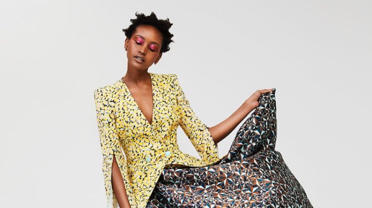 Christelle Yambayisa Wears Eye-Catching Looks in Marie Claire Netherlands