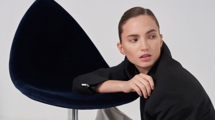 Dalia Gunther Wears Elegant Styles for Harper’s Bazaar Czech