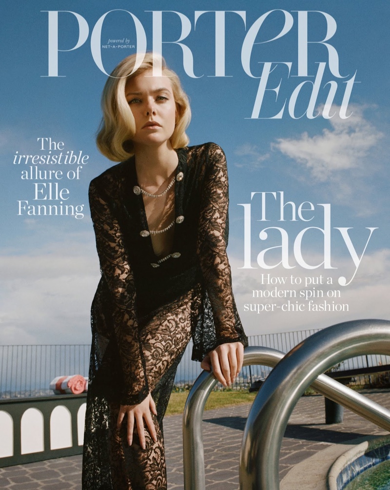 Elle Fanning on PORTER Edit March 22nd, 2019 Cover