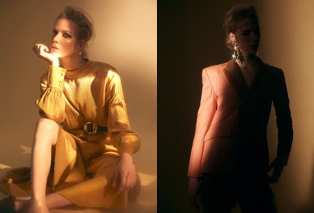 Elle Sottens Poses in Light & Shadow for Marie Claire Turkey Elle Sottens Poses in Light & Shadow for Marie Claire Turkey