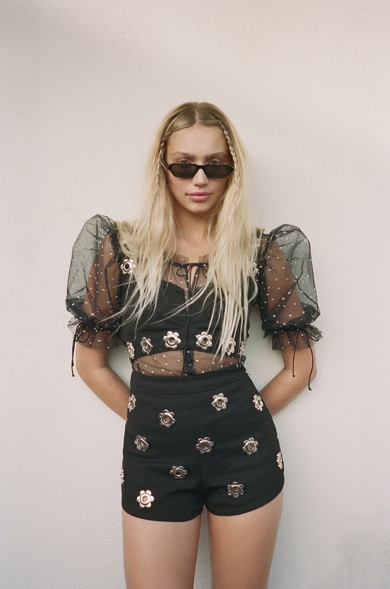 Cailin Russo stars in For Love & Lemons Festival 2019 lookbook