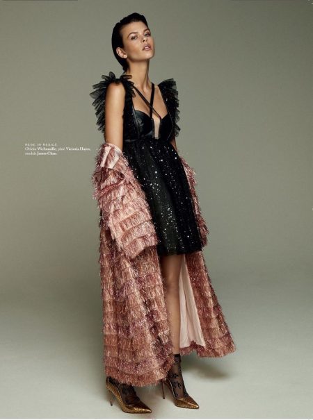 Georgia Fowler Models Statement Styles for ELLE Slovenia Georgia Fowler Models Statement Styles for ELLE Slovenia