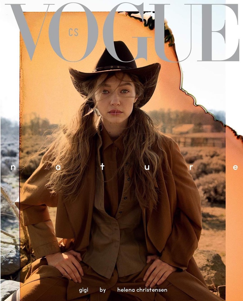 Gigi Hadid on Vogue Czechoslovakia May 2019 Cover