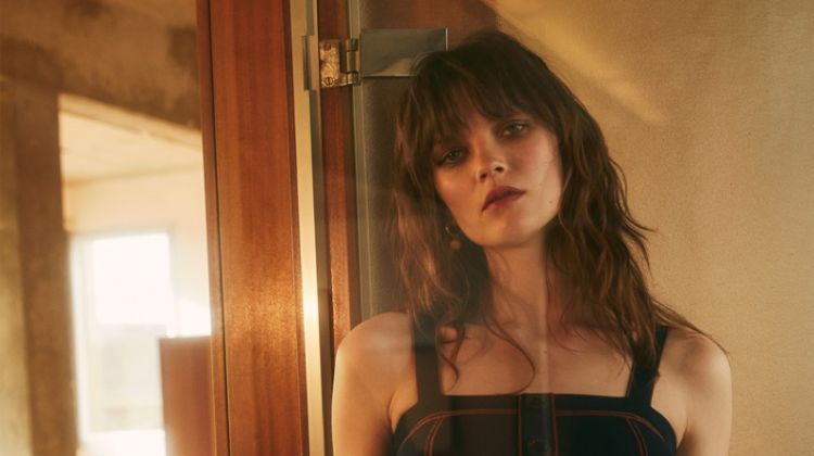Grace Anderson Models Chic Looks for Grazia France