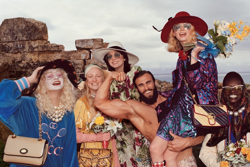 Gucci spotlights bohemian style for its pre-fall 2019 campaign