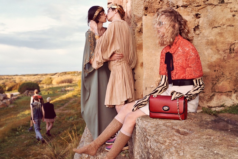 Gucci features models kissing in pre-fall 2019 campaign